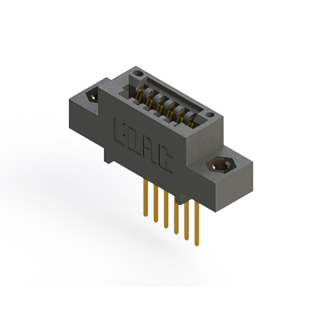 CONN EDGE SINGLE FML 6POS 0.100