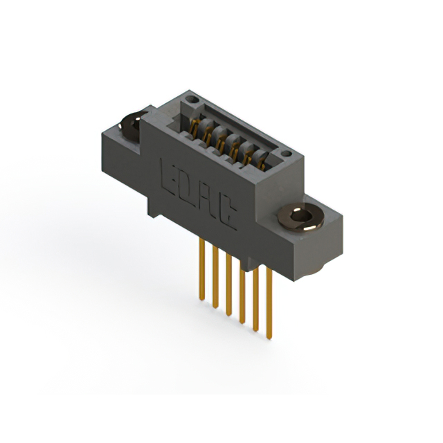 CONN EDGE SINGLE FML 6POS 0.100