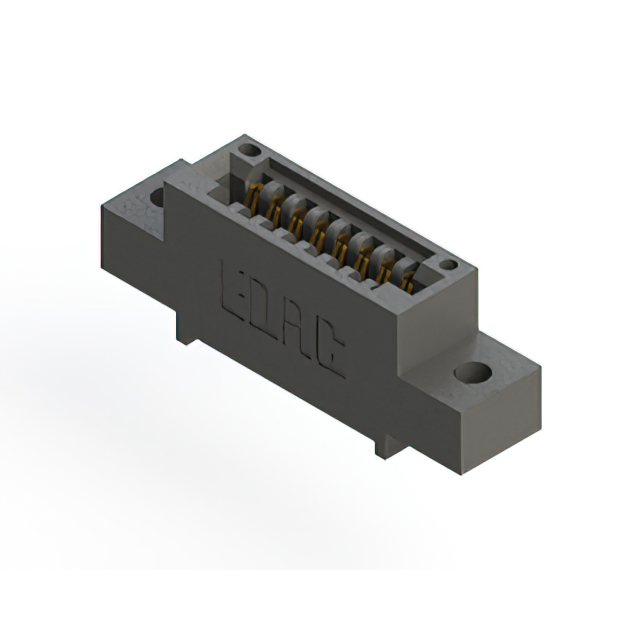 CONN EDGE SINGLE FML 8POS 0.100