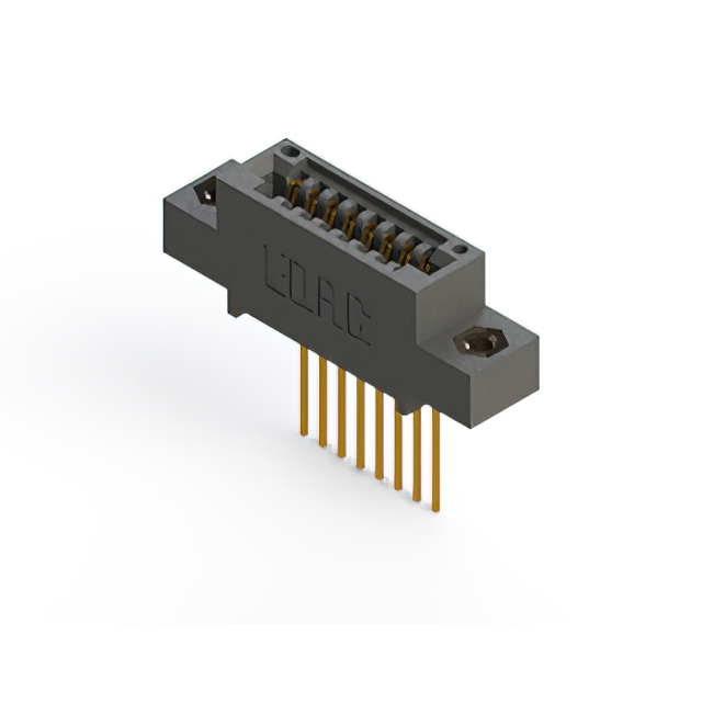 CONN EDGE SINGLE FML 8POS 0.100