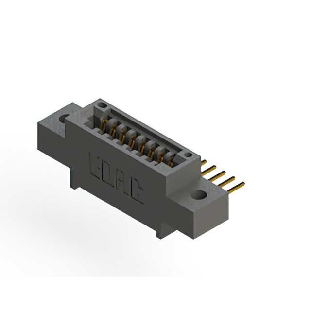 CONN EDGE SINGLE FML 8POS 0.100