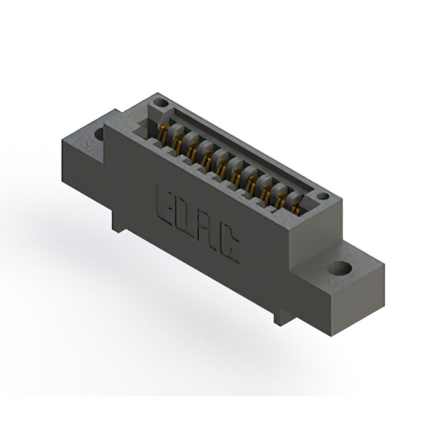 CONN EDGE SINGLE FML 10POS 0.100