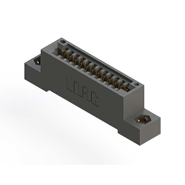 CONN EDGE SINGLE FML 12POS 0.100