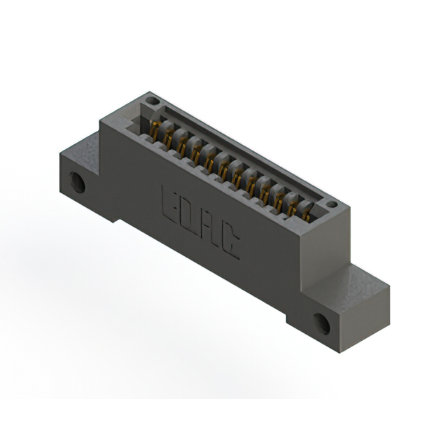 CONN EDGE SINGLE FML 12POS 0.100