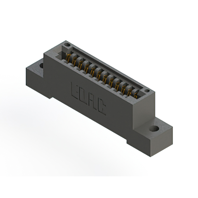 CONN EDGE SINGLE FML 12POS 0.100
