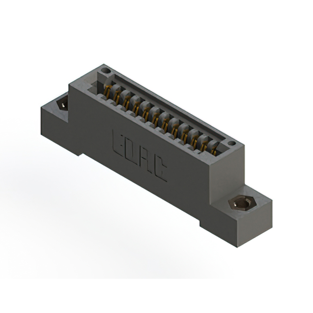 CONN EDGE SINGLE FML 12POS 0.100