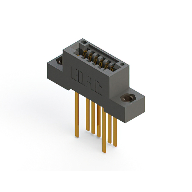 CONN EDGE DUAL FMALE 12POS 0.100