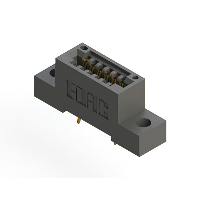 CONN EDGE DUAL FMALE 12POS 0.100