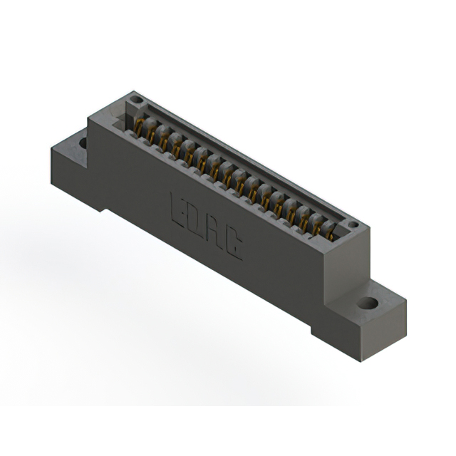 CONN EDGE SINGLE FML 16POS 0.100
