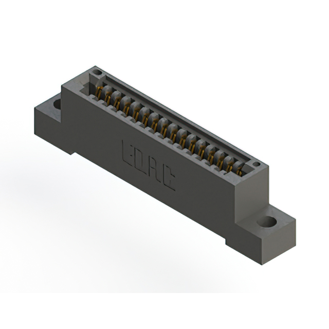 CONN EDGE SINGLE FML 16POS 0.100
