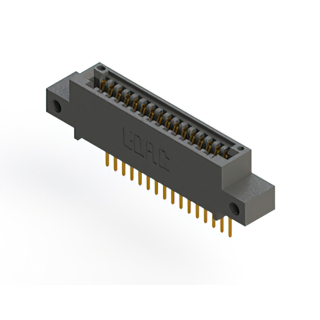 CONN EDGE SINGLE FML 16POS 0.100