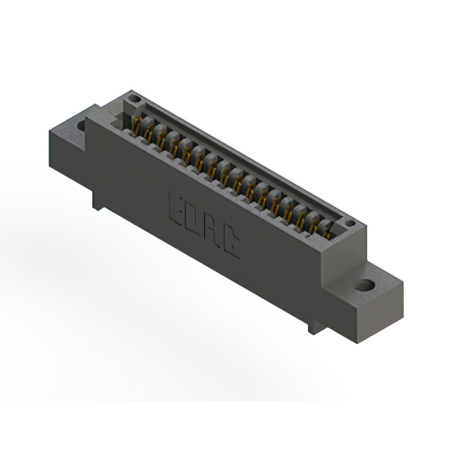CONN EDGE SINGLE FML 16POS 0.100