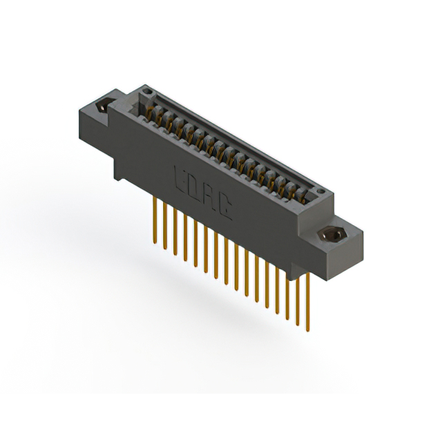CONN EDGE SINGLE FML 16POS 0.100
