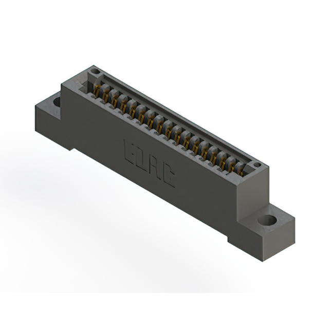 CONN EDGE SINGLE FML 17POS 0.100
