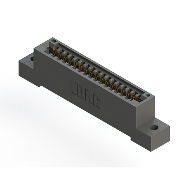 CONN EDGE SINGLE FML 17POS 0.100