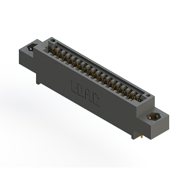 CONN EDGE SINGLE FML 18POS 0.100