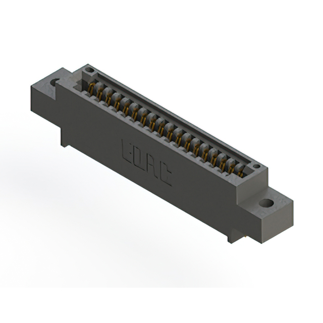 CONN EDGE SINGLE FML 18POS 0.100