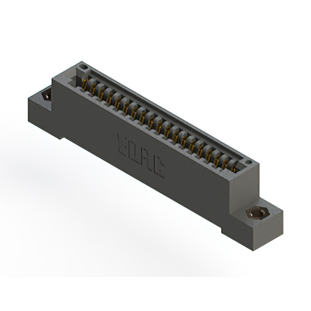 CONN EDGE SINGLE FML 19POS 0.100