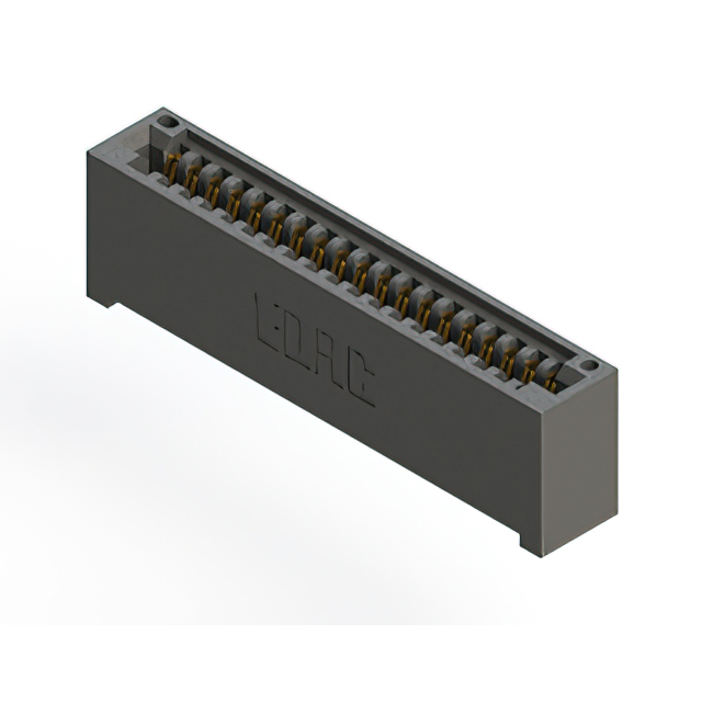 CONN EDGE SINGLE FML 19POS 0.100