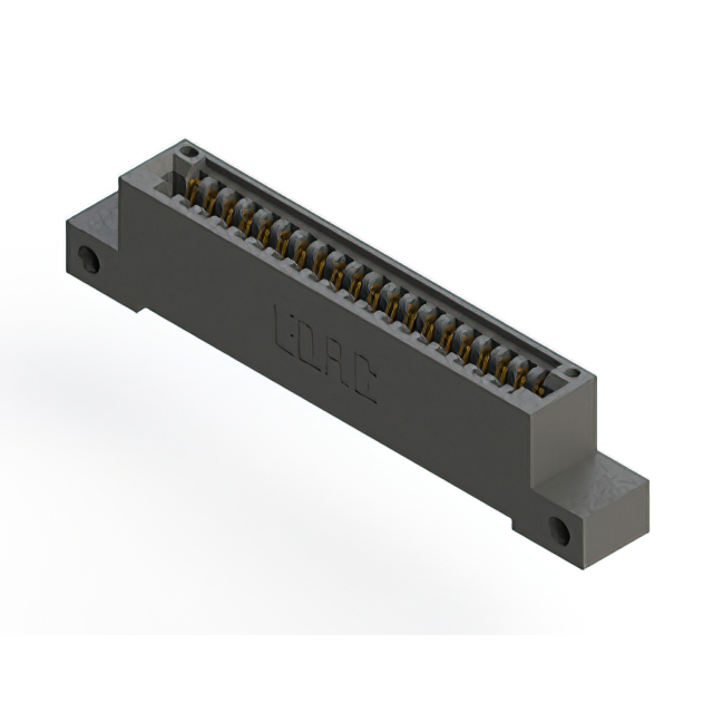 CONN EDGE SINGLE FML 20POS 0.100