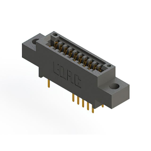 CONN EDGE DUAL FMALE 20POS 0.100
