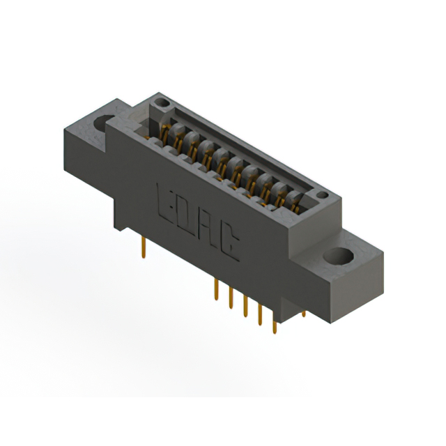 CONN EDGE DUAL FMALE 20POS 0.100