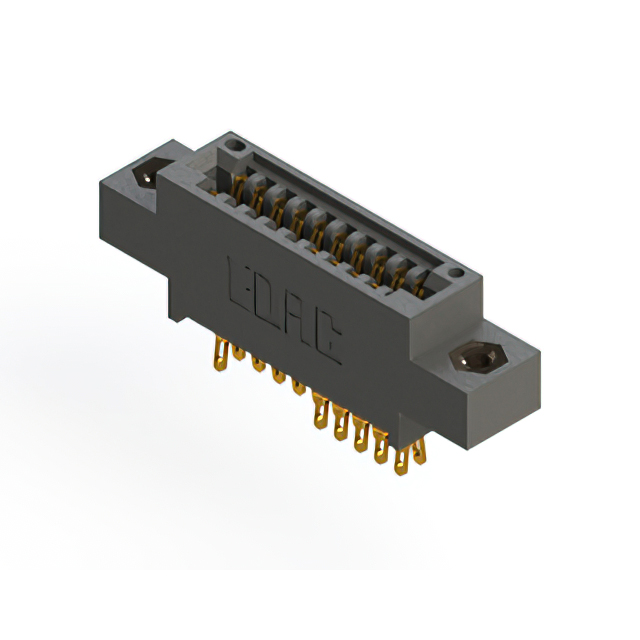 CONN EDGE DUAL FMALE 20POS 0.100