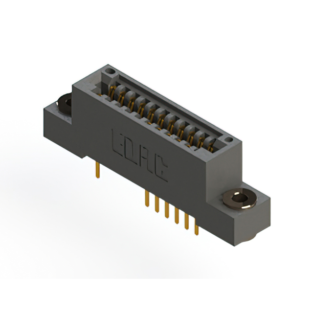 CONN EDGE DUAL FMALE 22POS 0.100
