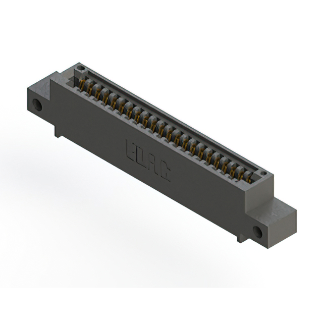 CONN EDGE SINGLE FML 22POS 0.100