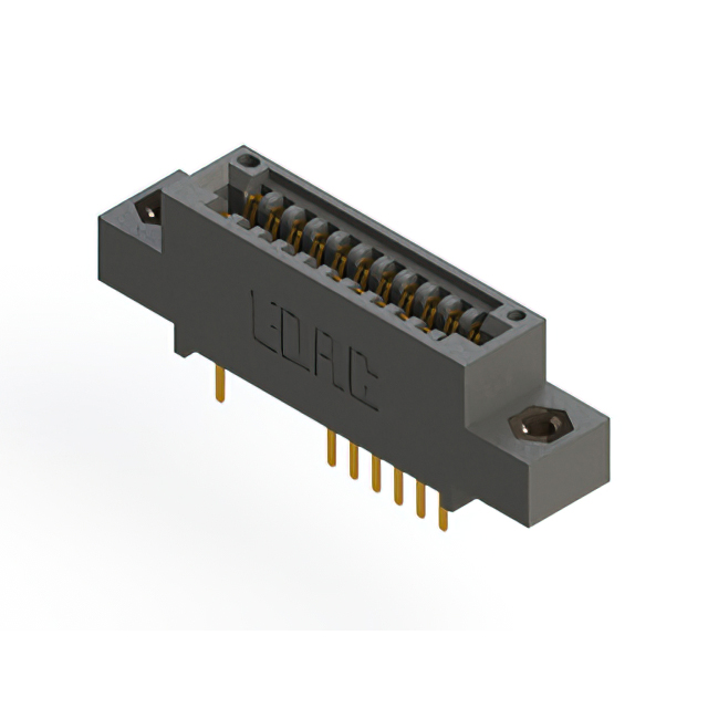 CONN EDGE DUAL FMALE 22POS 0.100