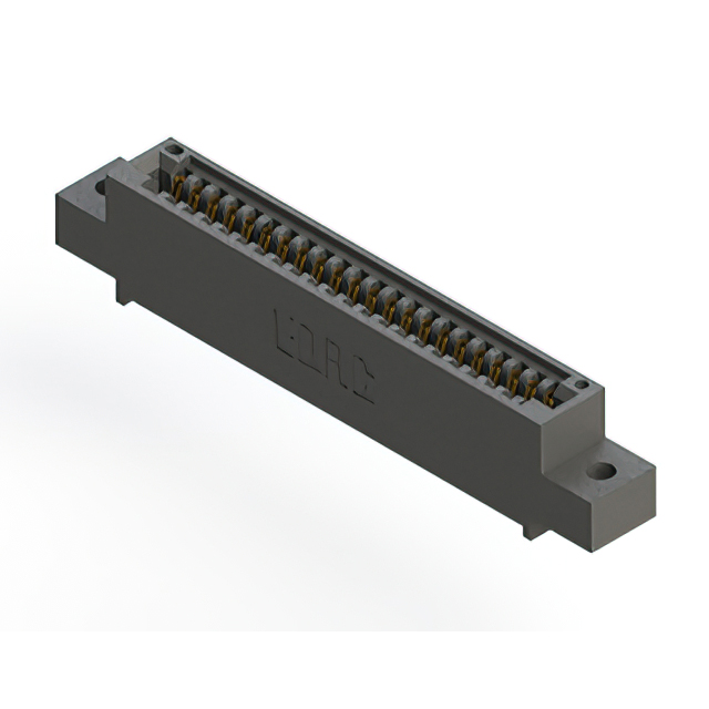 CONN EDGE SINGLE FML 22POS 0.100