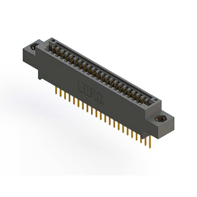 CONN EDGE SINGLE FML 22POS 0.100