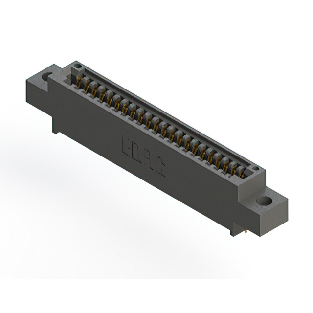 CONN EDGE SINGLE FML 22POS 0.100