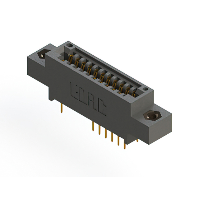 CONN EDGE DUAL FMALE 22POS 0.100