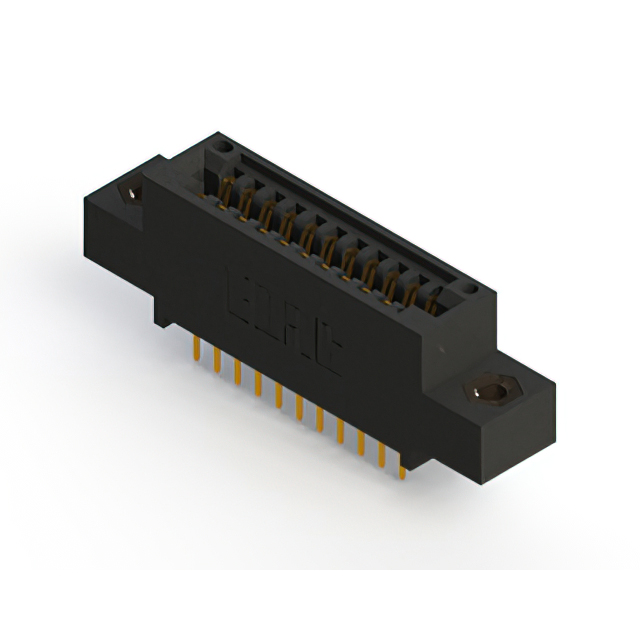 CONN EDGE DUAL FMALE 22POS 0.100