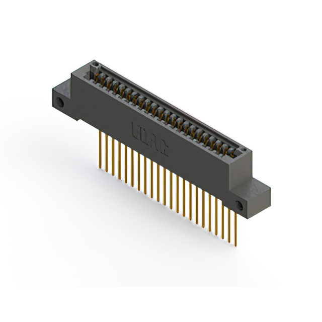CONN EDGE SINGLE FML 22POS 0.100