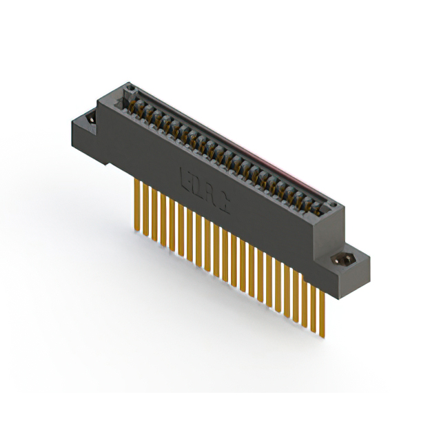 CONN EDGE SINGLE FML 22POS 0.100