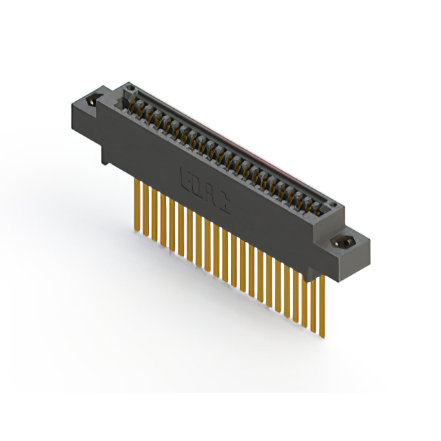 CONN EDGE SINGLE FML 22POS 0.100