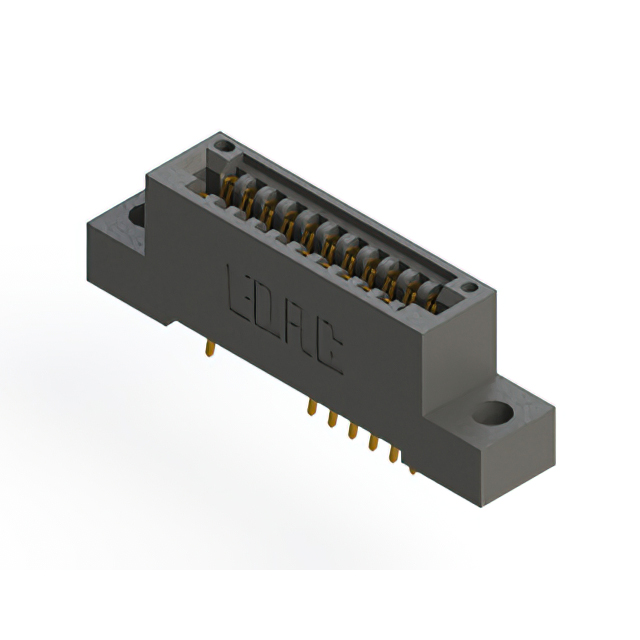 CONN EDGE DUAL FMALE 22POS 0.100