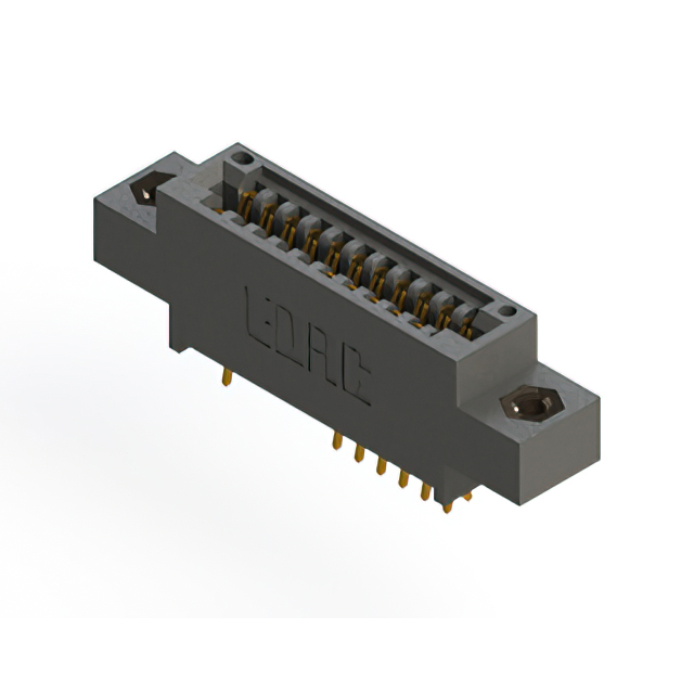 CONN EDGE DUAL FMALE 22POS 0.100