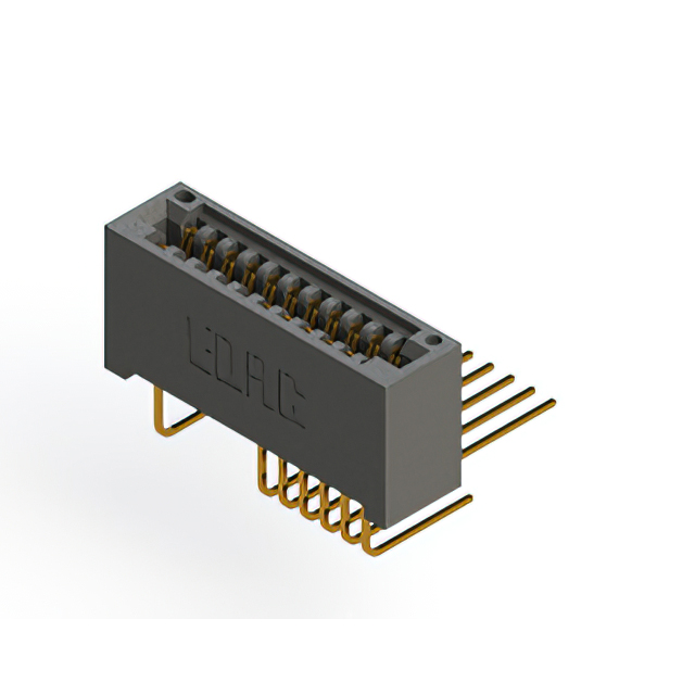 CONN EDGE DUAL FMALE 22POS 0.100