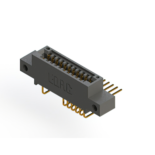 CONN EDGE DUAL FMALE 22POS 0.100