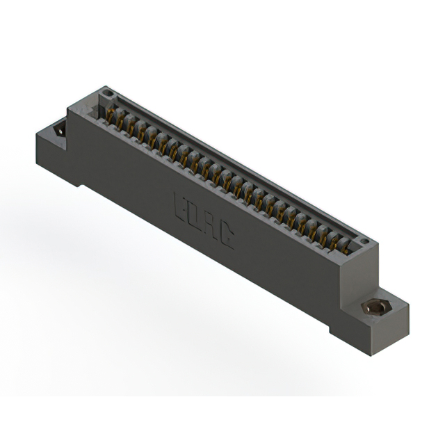 CONN EDGE SINGLE FML 23POS 0.100