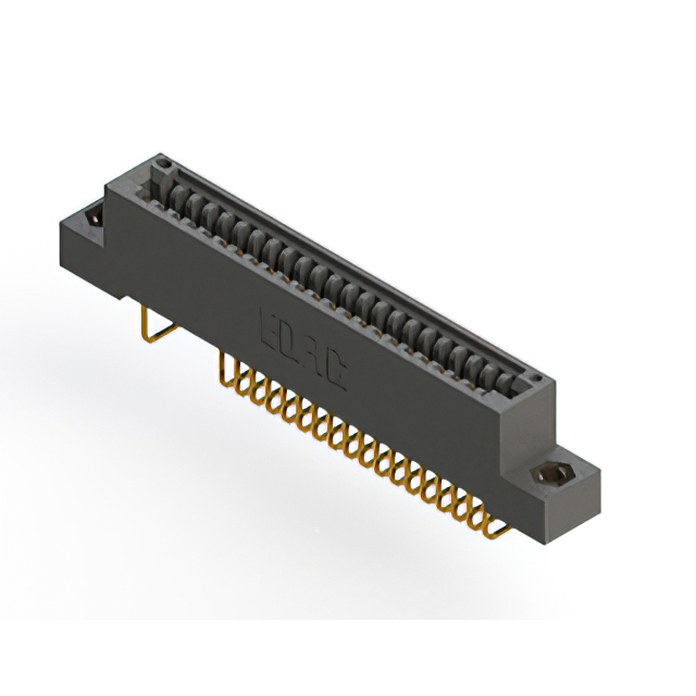 CONN EDGE SINGLE FML 23POS 0.100