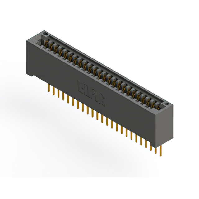 CONN EDGE SINGLE FML 24POS 0.100