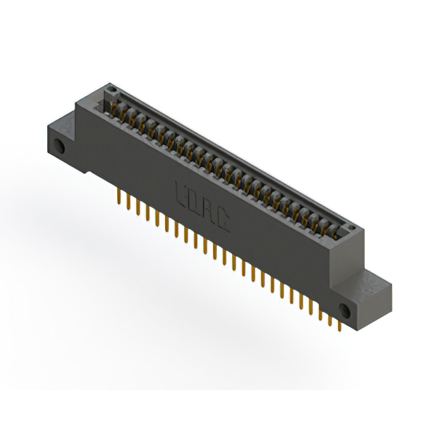 CONN EDGE SINGLE FML 24POS 0.100