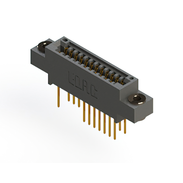 CONN EDGE DUAL FMALE 24POS 0.100