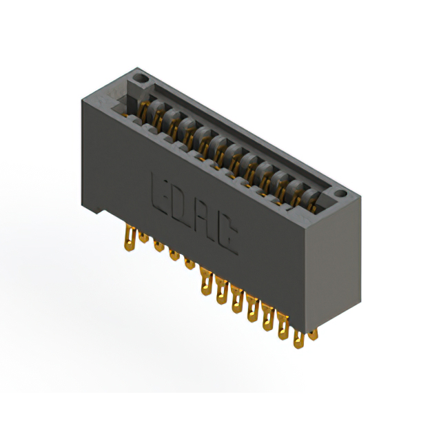 CONN EDGE DUAL FMALE 24POS 0.100