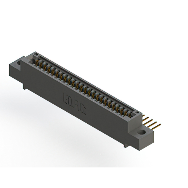 CONN EDGE SINGLE FML 24POS 0.100