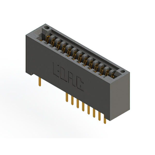 CONN EDGE DUAL FMALE 26POS 0.100